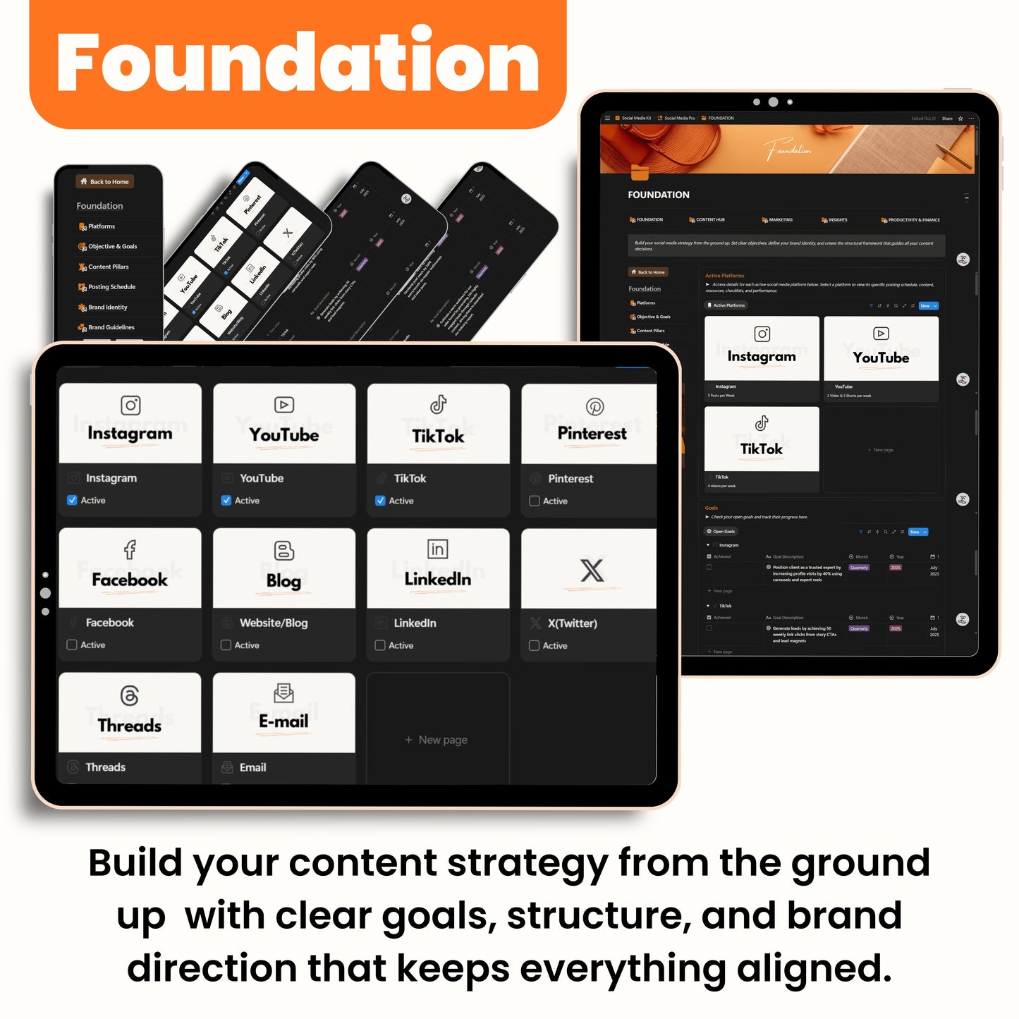 Organize your creative chaos  plan, create & stay consistent without burnout or 47 open tabs.