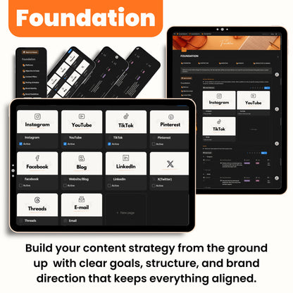 Organize your creative chaos  plan, create & stay consistent without burnout or 47 open tabs.
