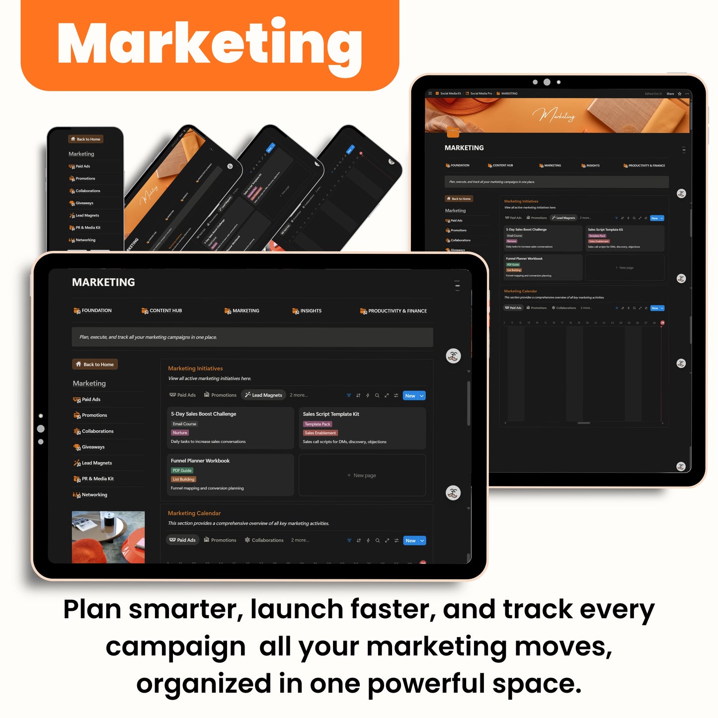 Organize your creative chaos  plan, create & stay consistent without burnout or 47 open tabs.