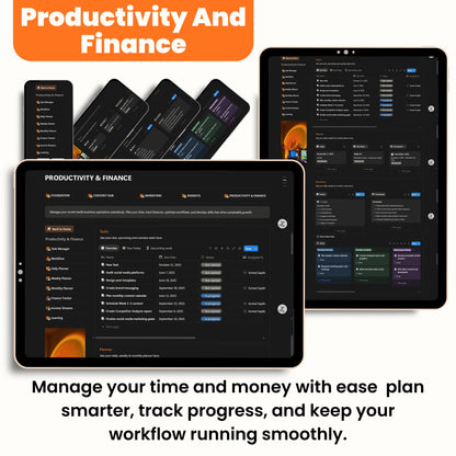 Organize your creative chaos  plan, create & stay consistent without burnout or 47 open tabs.